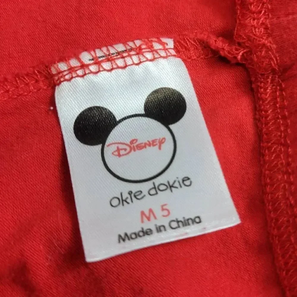 Disney red capri leggings 5T